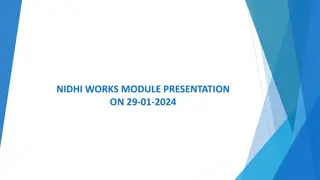 Evolution of Work Bill Submission Process in Engineering Departments