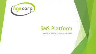 Secure SMS Platform and Data Center Services