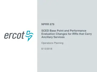Changes in Performance Evaluation for IRRs Carrying Ancillary Services