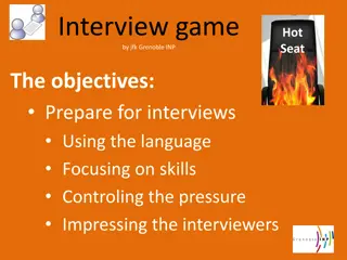 Mastering Interview Skills: Hot Seat Game for Impressing Interviewers