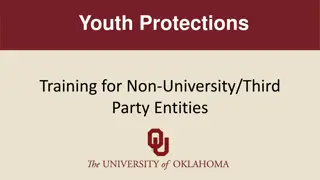 Understanding Youth Protections Training for Non-University Entities