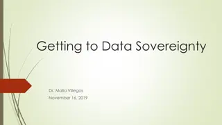 Importance of Tribal Data Sovereignty and Research Principles