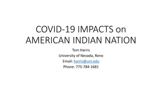 Impact of COVID-19 on American Indian Nation's Economy