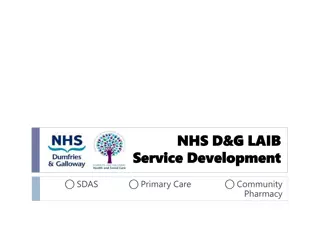 Community Pharmacy Service Development in Dumfries and Galloway