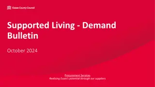 Insights into Essex Supported Living Demand and LD Needs