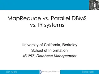 Big Data Technologies Comparison and Future Systems