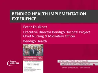 Bendigo Health Implementation Experience and Family Violence Protocols