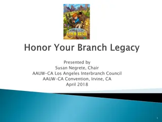 Honoring Branch Legacy: AAUW Programs for Engagement and Retention
