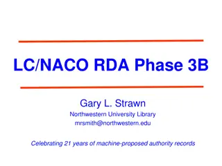 Celebrating 21 Years of Machine-Proposed Authority Records