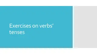 Verb Tenses Exercises: Past Continuous, Simple Past, and Future Continuous
