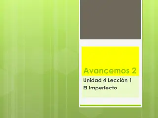 Understanding Verb Conjugation in Spanish Past Tenses