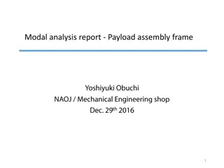 Analysis of Payload Assembly Frame for WAB Suspension