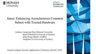 Enhancing Asynchronous Common Subset with Trusted Hardware