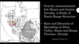 Gravity Measurements and Structural Analysis in Dixie Valley, Nevada