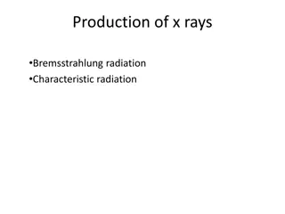Understanding X-ray Generation Process: Bremsstrahlung and Characteristic Radiation