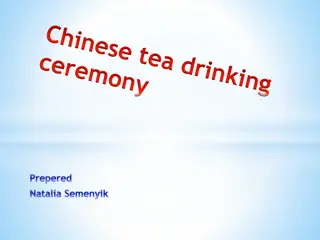 Chinese Tea Drinking Ceremony Guide by Natalia Semenyik