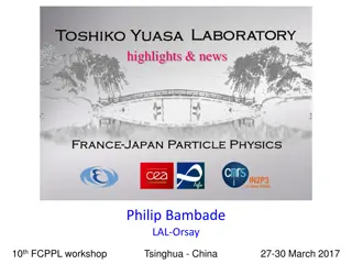 French-Japanese Cooperation in High Energy Physics and Toshiko Yuasa Laboratory
