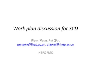Project Discussion and Plans for SCD & HERD at IHEP