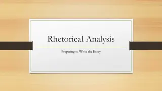 Mastering Rhetorical Analysis: Unveiling the Text's Core Elements