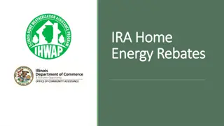 Home Efficiency Rebate Programs and Income Eligibility Guidelines