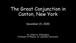 Celestial Events in Canton, New York - December 2020