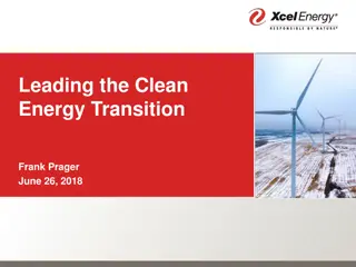 Clean Energy Transition and Achievements by Xcel Energy
