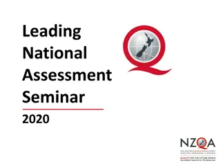 Leading National Assessment Seminar 2020: Equity, Quality, and Innovation in Education