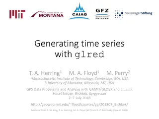 Processing GPS Data for Time Series Analysis with GLRED