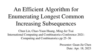 Efficient Algorithm for Enumerating Longest Common Increasing Subsequences