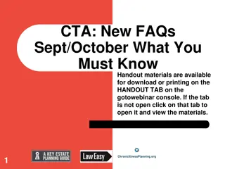Understanding New FAQs for September/October: Important Information You Need to Know