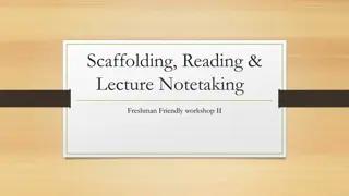 Effective Strategies for Improving Notetaking Skills in Freshman Workshops