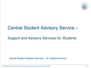 Student Advisory Services in Bamberg University
