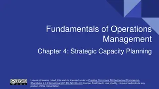 Strategic Capacity Planning for Organizational Growth