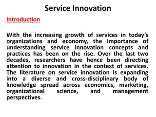 Understanding the Significance of Service Innovation in Today's Economy