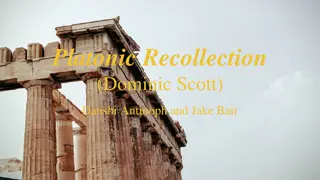 Understanding Philosophical Interpretations of Recollection