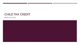 Understanding the Child Tax Credit in Spring 2018