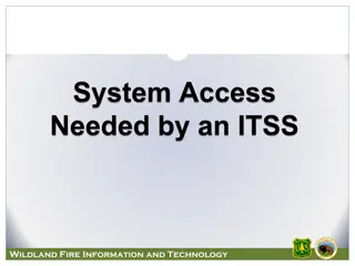 Wildland Fire Information and Technology Resource Access