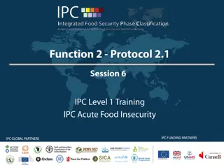 Analyzing Food Insecurity with IPC Analytical Framework