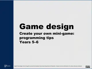 Advanced Programming Tips for Designing Mini-Games in Digital Technologies Hub