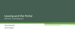 Portal-Based Lease Management Process Overview