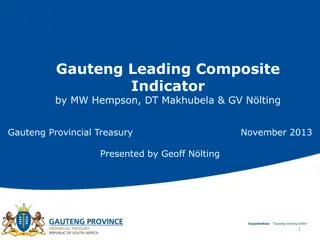 Insights into Gauteng's Leading Composite Indicator Study