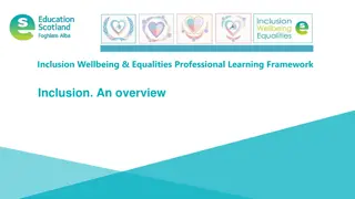 Professional Learning Framework for Inclusion and Wellbeing in Scottish Education