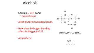 Understanding Alcohols, Ethers, Amines, and Carboxylic Acids