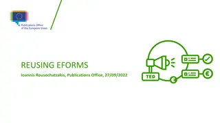 Utilizing TED Data for Enhanced Reuse and Republishing