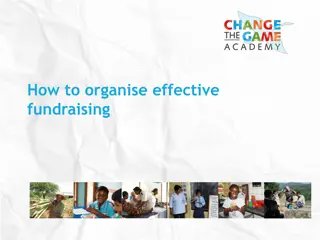 Effective Fundraising Strategies: Team Building and Resource Utilization