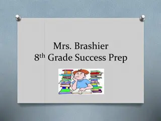 Mrs. Brashier 8th Grade Success Prep: Resources and Contact Information