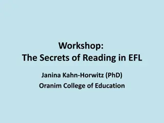 Effective Strategies for EFL Reading Success