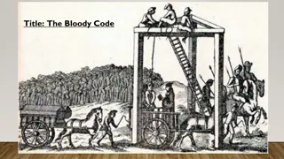 Bloody Code Punishments and Crimes in Historical England