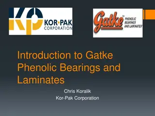 Introduction to Gatke Phenolic Bearings and Laminates for Various Industries