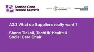 Key Insights on Suppliers' Needs in Health Tech Industry